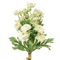 Artículo Flores artificiales decoración ramo de flores artificiales Jasmin Bellis artificial 30cm