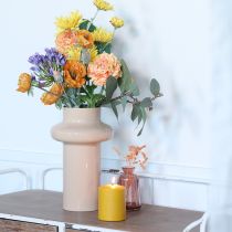 Artículo Flores Artificiales Flor de Amapola Artificial Amapola Decorativa Naranja 48cm