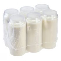 Artículo Lámpara de aceite para faroles para tumbas lámparas para tumbas Ø6,5cm H15cm 6 piezas