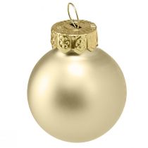 Artículo Mini bolas de árbol de Navidad bolas de árbol de perlas de vidrio Ø2,5cm 22 piezas