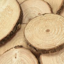 Artículo Mini discos de madera discos decorativos de árbol natural Ø3-6cm 600g