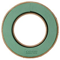 Artículo Corona de espuma floral verde OASIS® Biolit® de 32 cm (2 unidades)