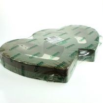 Artículo Corazón de espuma húmeda doble 38cm abierto