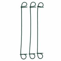Artículo Alambre para encuadernación con ojales verde 1 mm x 120 mm 100 piezas
