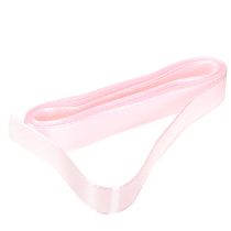 Artículo Cinta decorativa de regalo, cinta rosa con orillo, 15 mm, 3 m, 10 unidades