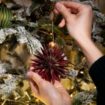 Artículo Estrellas de papel decorativas para colgar, perfectas para decoraciones festivas.