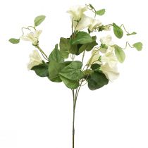 Artículo Petunia flores artificiales de jardín blanco 85cm