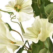 Artículo Petunia flores artificiales de jardín blanco 85cm