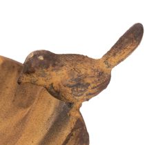 Artículo Bol colgante decorativo, decoración de jardín, aspecto oxidado, Ø31cm, L62cm