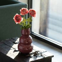 Artículo Ranúnculos artificiales como ramo para una decoración elegante y de bajo mantenimiento, 51 cm, 3 piezas