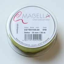 Artículo Cinta con estampado de lunares para envolver regalos decorativos, 1,5 cm de ancho, 20 m de largo