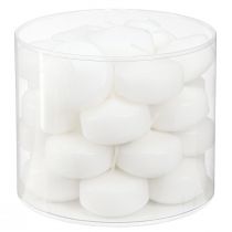 Artículo Velas flotantes blancas 4,5cm 28 uds