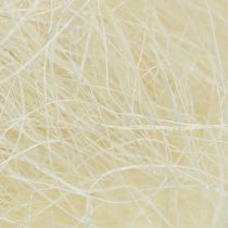 Sisal blanqueado, relleno de fibra, producto natural 300g