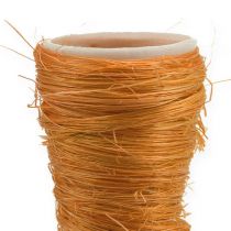 Jarrón en punta Sisal Naranja Ø4,5cm L60cm 5pcs
