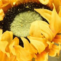 Artículo Girasoles artificiales, decoración de girasoles, Drylook, L60cm, 3 piezas