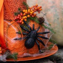 Artículo Figuras de araña y murciélago negras de 10 cm y 14 cm, 3 piezas