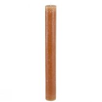 Artículo Velas cónicas velas de mesa en caramelo 34mm x 300mm 4 piezas