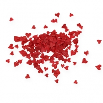 Espolvorear corazones decorativos rojo 5-8mm 1000p