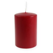Artículo Vela pilar 150/100 roja 4uds
