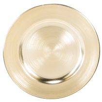 Artículo Platos decorativos redondos pequeños y brillantes, 17 cm, 6 unidades