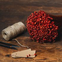 Artículo Ramo de flores secas, un encantador complemento para jarrones o arreglos, 44 cm.