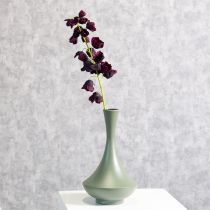 Artículo Jarrón con elegante forma curva, decorativo para interiores modernos, 33cm