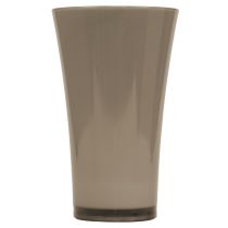 Artículo Jarrón “Fizzy” Ø16cm H27cm gris platino 1 ud