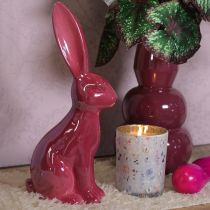 Artículo Jarrón de diseño moderno para decoración y mobiliario de habitaciones con estilo, 29 cm.