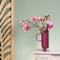 Artículo Jarrón fino y moderno para una elegante decoración de mesa; jarrón decorativo exclusivo con un diseño llamativo; 31 cm