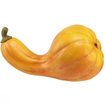 Artículo Calabaza decorativa decoración calabaza artificial naranja Ø13,5cm H25cm