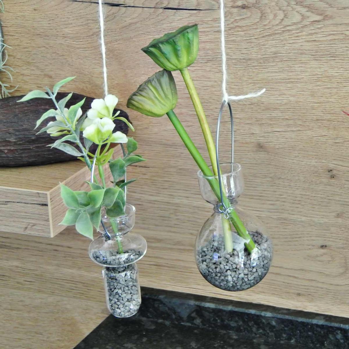 Mini Jarrones De Cristal Vintage - Pack De 12 Unidades, 10 Cm Altura - Con Cuerda De Yute - Ideales Para Bodas, Centros De Mesa, Decoración