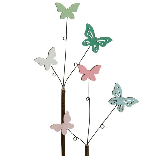 Deco pegatina mariposa H43cm 6pcs | Floristik24.es