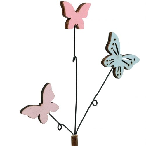 Deco pegatina mariposa H43cm 6pcs | Floristik24.es