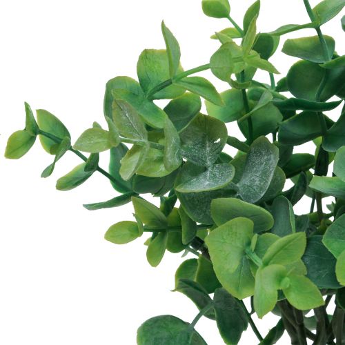 Floristik24 Ramas de eucalipto artificial plantas artificiales verde 34cm 6pcs