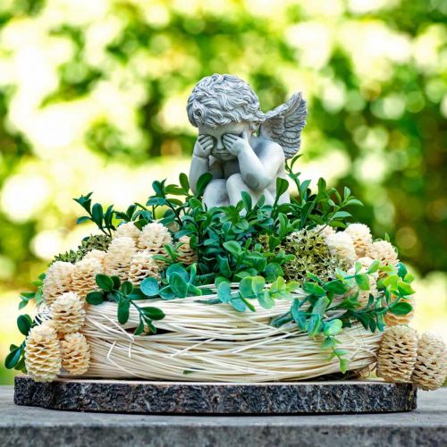 Floristik24 Guirnalda de hojas verde Guirnalda decorativa de plantas verdes artificiales 190cm