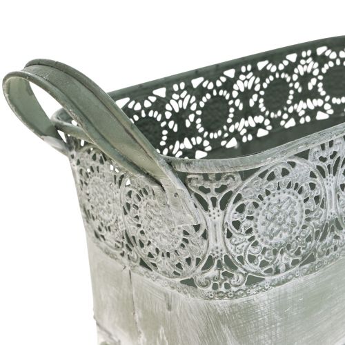 Floristik24 Cuenco decorativo cuenco de flores de metal mango 25,5/30/35,5 cm juego de 3