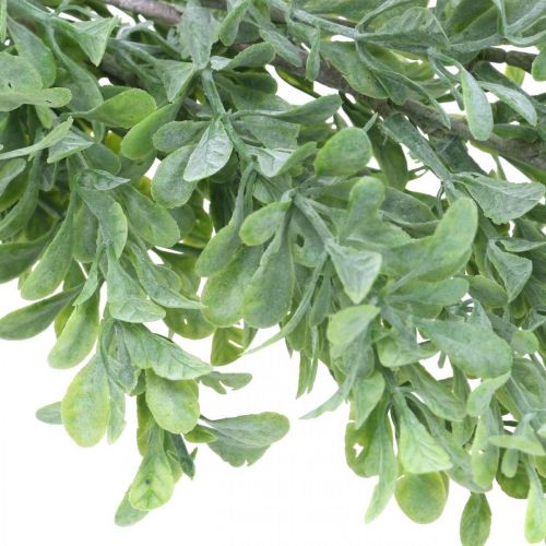 Floristik24 Guirnalda de plantas artificiales, zarcillo de boj, decoración verde L125cm