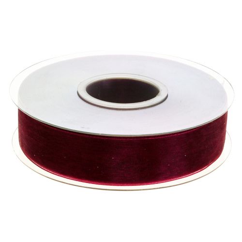 Artículo Cinta organza Burdeos 25mm 50m