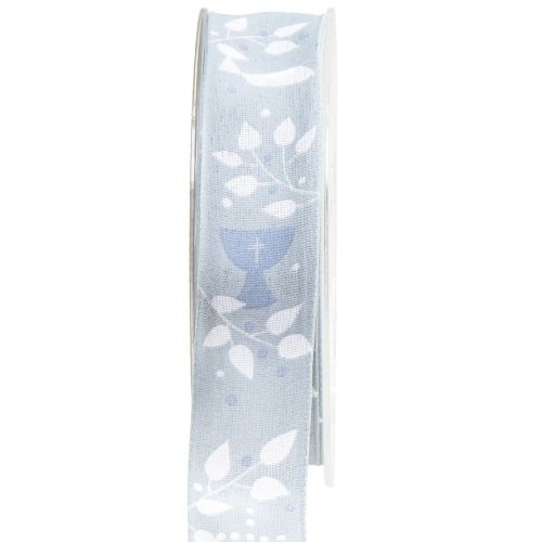 Cinta cinta decorativa comunión azul claro 25mm 20m