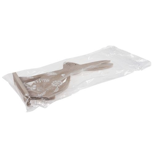 Artículo Conejito de Pascua Decoración de Pascua conejito decorativo de madera sentado 20×40cm