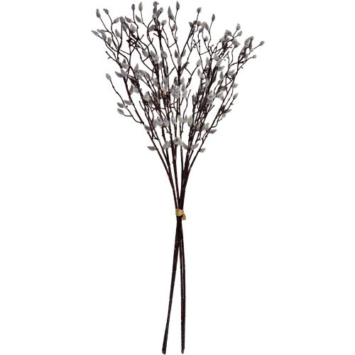 Floristik24 Amentos de sauce artificial para decoración, 73 cm, 4 piezas