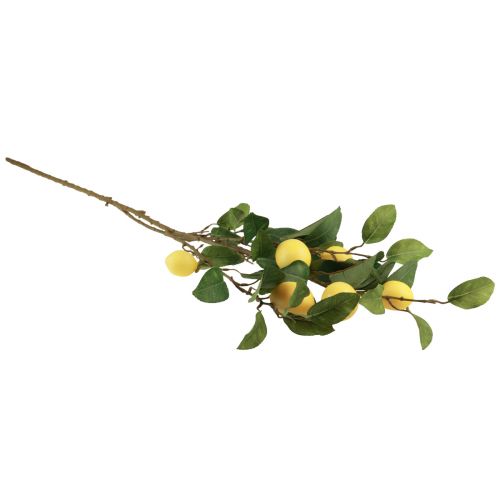 Artículo Rama de limón decorativa con 6 limones artificiales 100cm