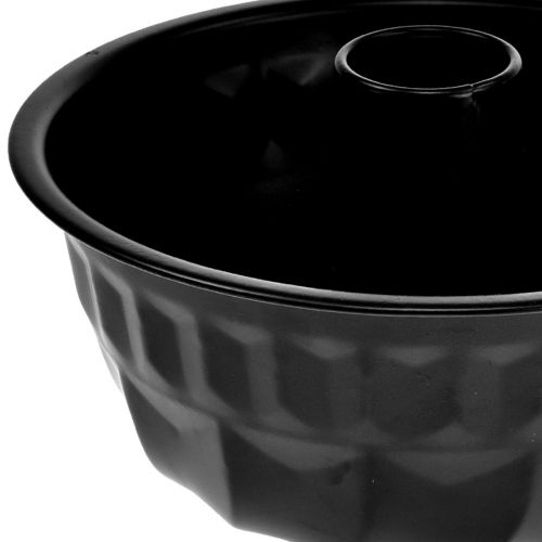 Artículo Decoración de cocina molde para pasteles negro Gugelhupf metal Ø23cm