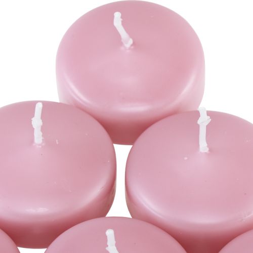 Artículo Velas flotantes velas flotantes rosa Ø4,5cm H3cm 8ud