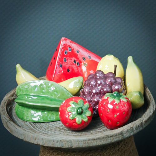 Artículo Uva cerámica lila 10cm 2pcs