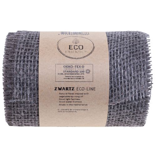 Artículo Camino de mesa yute cinta de mesa cinta de yute marrón topo 15cm 10m