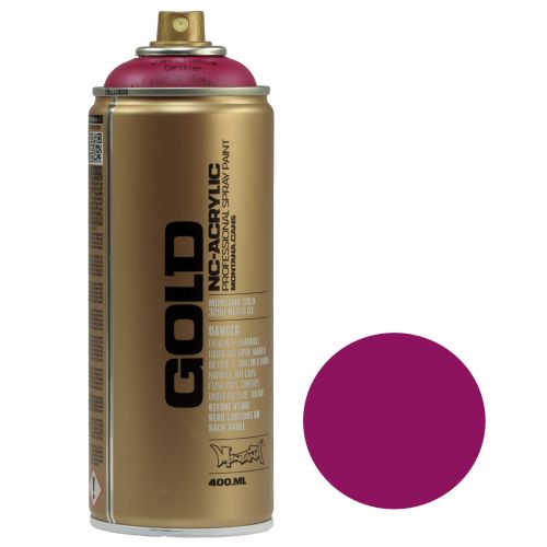 Pintura Spray Spray Rosa Montana Oro Satinado Mate 400ml