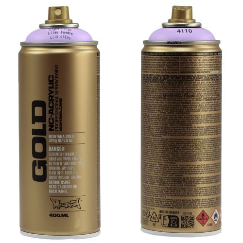 Artículo Pintura Spray Montana Gold Violeta Claro Mate 400ml