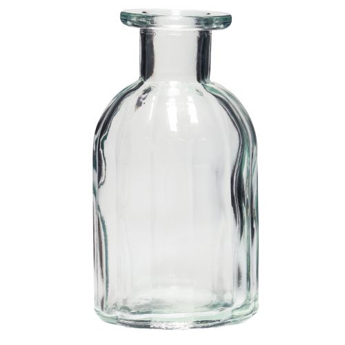 Floristik24 Jarrón de botellas jarrón de vidrio alto Ø7,5cm H14cm