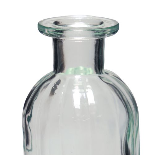 Floristik24 Jarrón de botellas jarrón de vidrio alto Ø7,5cm H14cm
